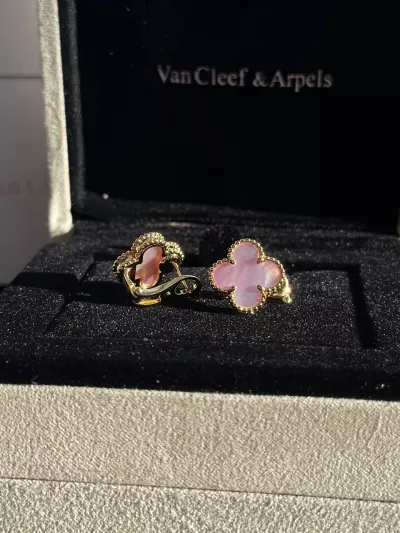 Серьги Van Cleef — фото 6