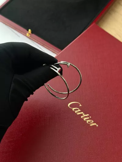 Серьги Cartier гвоздь — фото 5
