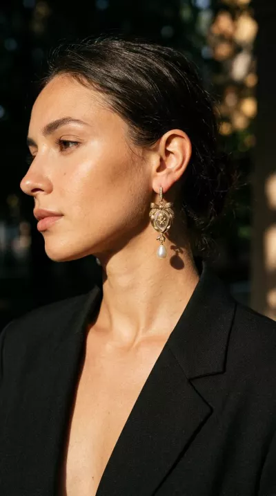 Серьги Alexander McQueen + браслет — фото 6