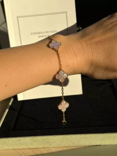 Браслет Van Cleef 5 мотивов