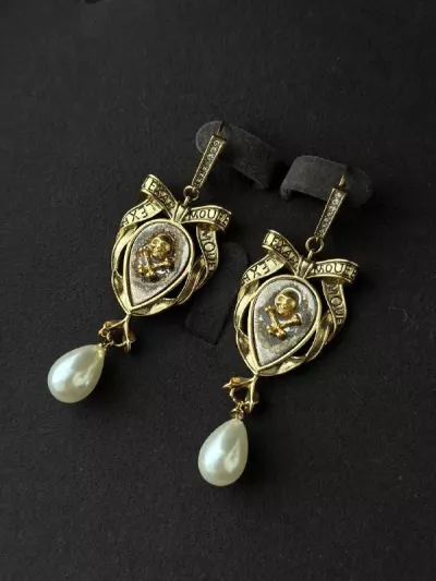 Серьги Alexander McQueen + браслет — фото 3